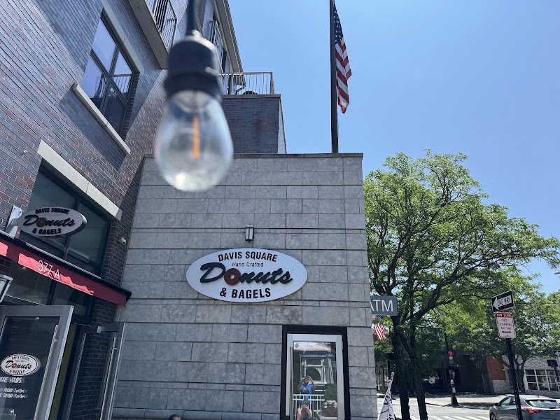 Davis Square Hand Crafted Donuts & Bagels in Boston, specialty coffee cafe
