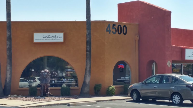 dedicated. a gluten free bakery & coffee shop in Tucson — specialty coffee cafe