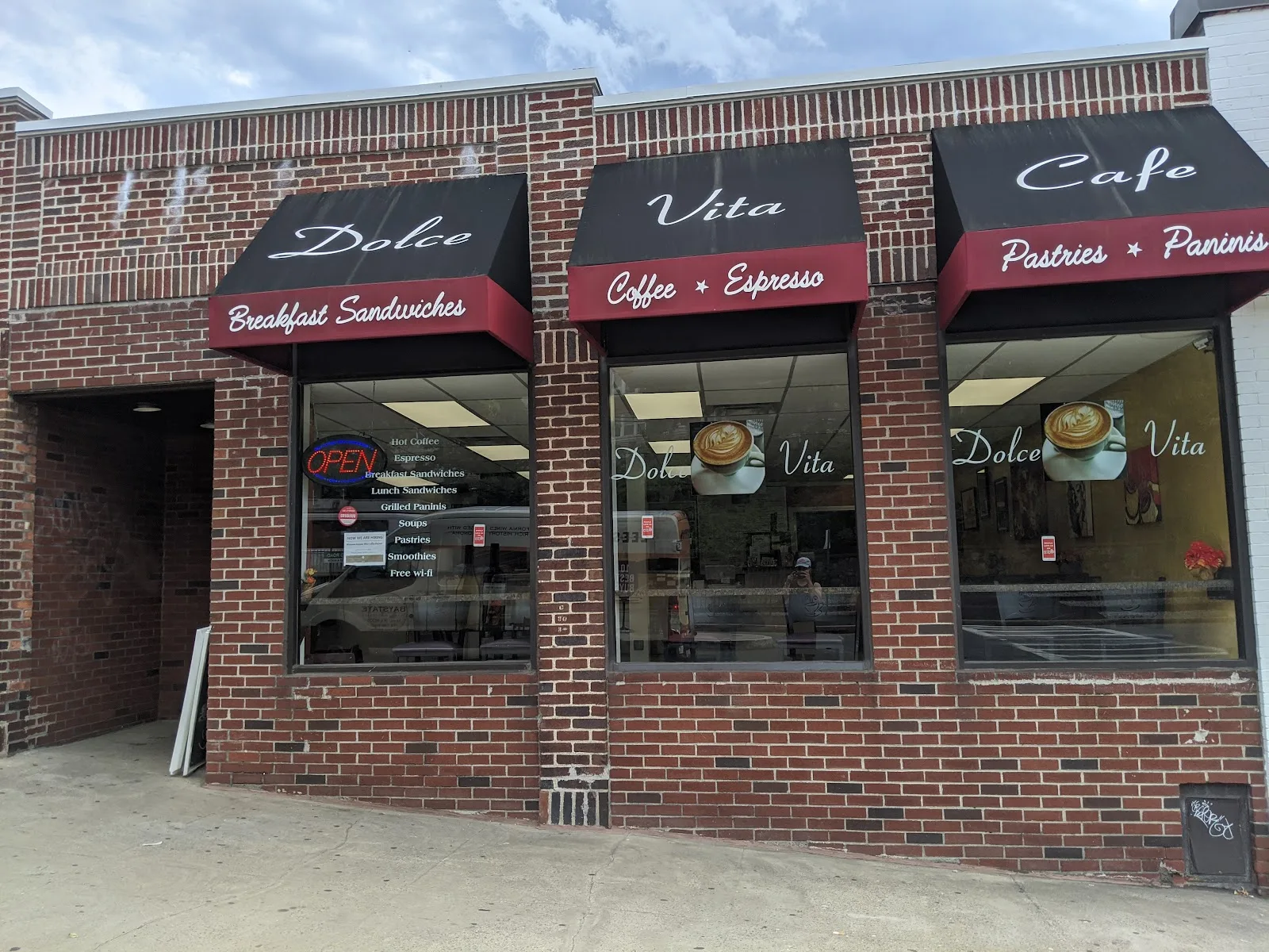 Dolce Vita Cafe in Boston, specialty coffee cafe
