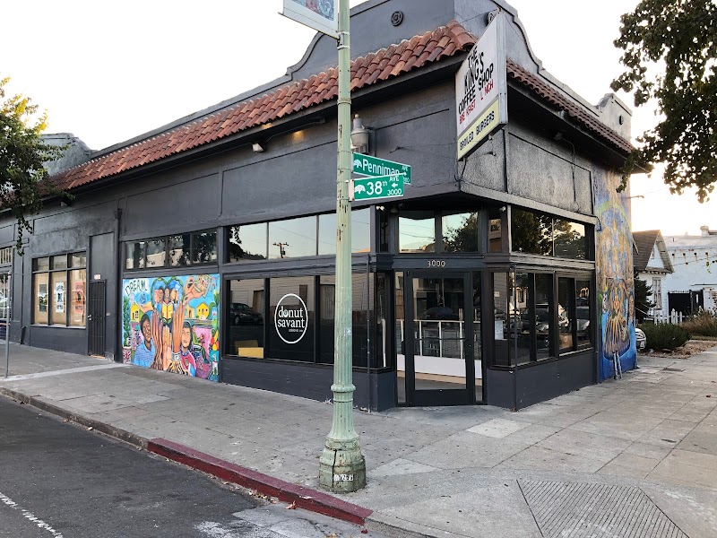 donut savant in San Francisco, specialty coffee cafe