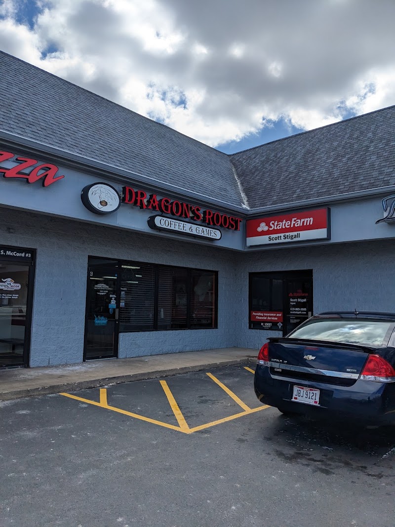 Dragon's Roost Coffee & Games in Toledo — specialty coffee cafe