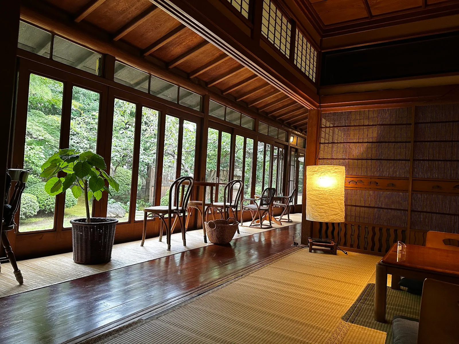 Engawa Cafe (Showa no Ie) in Tokyo, specialty coffee cafe