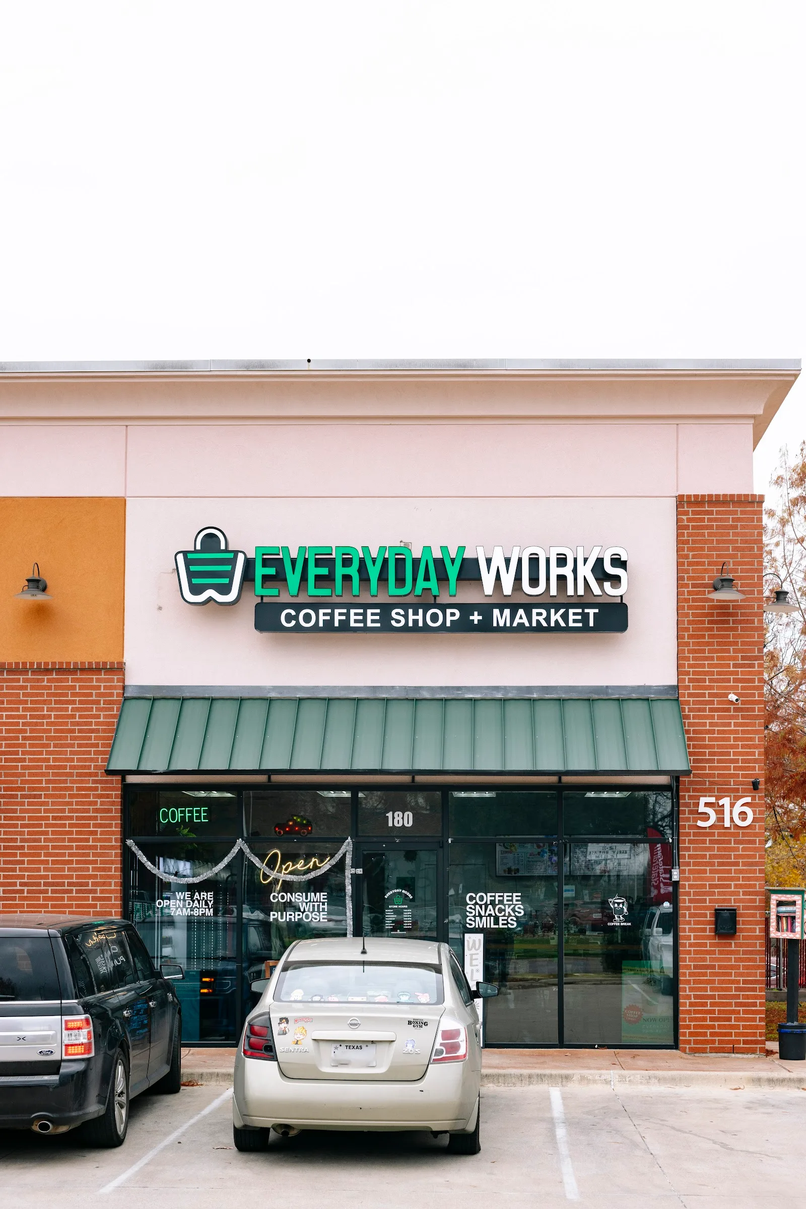 Everyday Works in Dallas, specialty coffee cafe