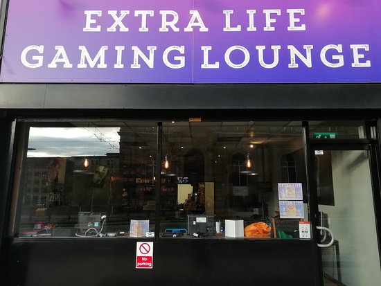 Extra Life Gaming Lounge in Sheffield, specialty coffee cafe