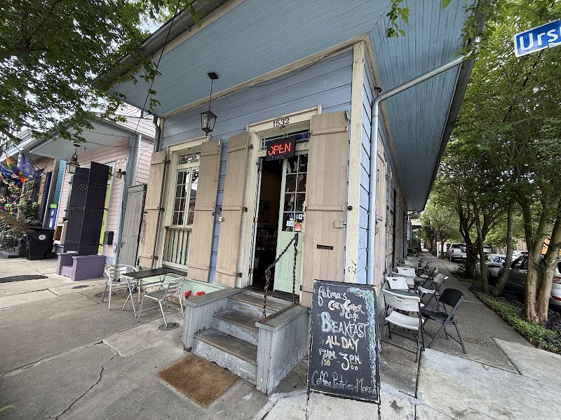 Fatma's Cozy Corner in New Orleans, specialty coffee cafe