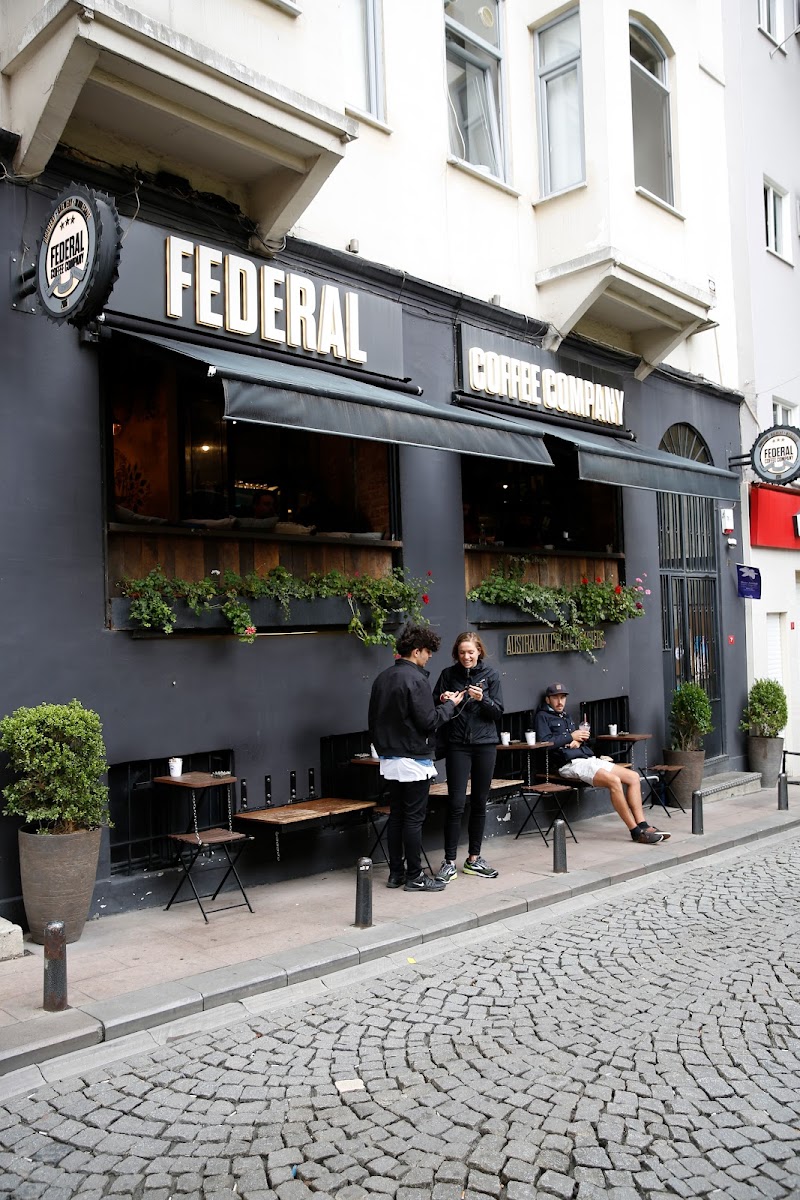 Federal Galata in Istanbul, specialty coffee cafe