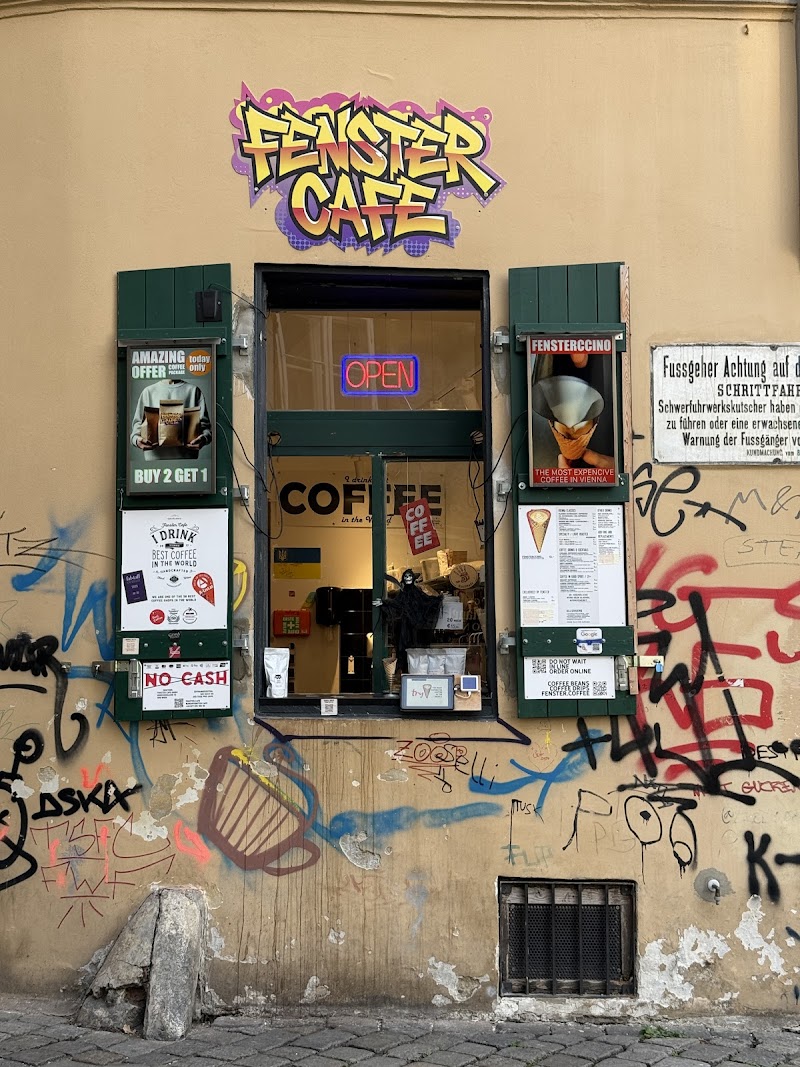 Fenster Café in Vienna, specialty coffee cafe