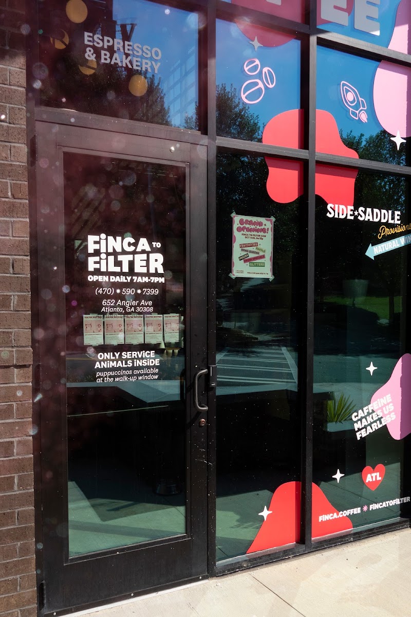 FiNCA TO FiLTER O4W in Atlanta, specialty coffee cafe