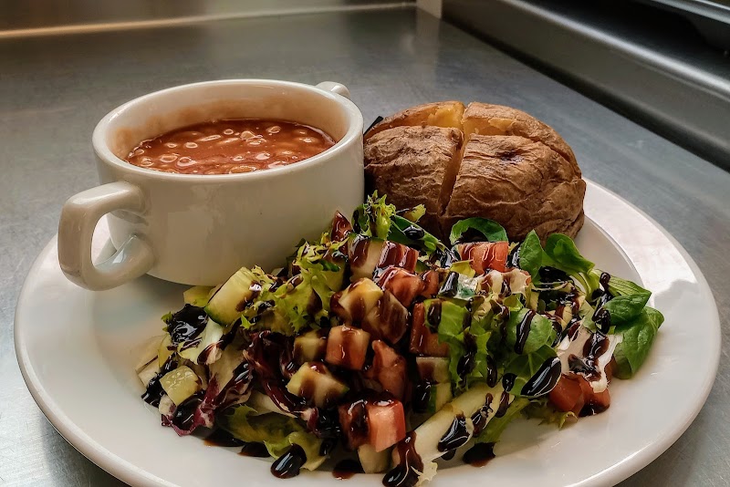 Fishbourne Roman Palace in Chichester — specialty coffee cafe