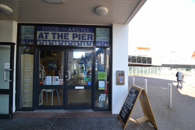 Food From Argyll at the Pier in Lochgilphead, specialty coffee cafe