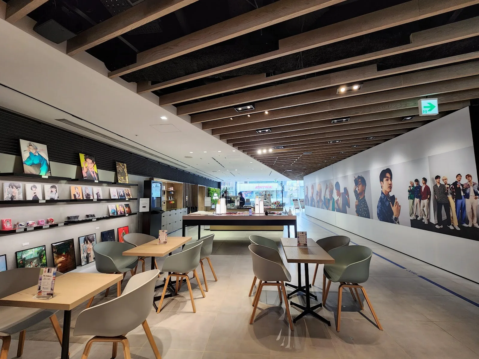 Galaxy Harajuku in Tokyo, specialty coffee cafe