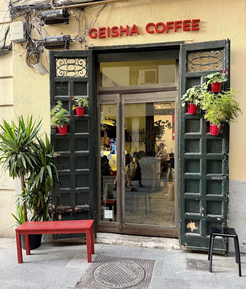 Geisha Coffee in Madrid — specialty coffee cafe