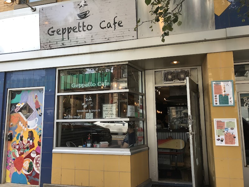 Geppetto Cafe in Pittsburgh, specialty coffee cafe