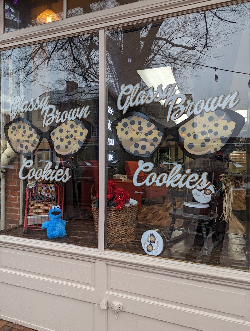 Glassy Brown Cookies in Philadelphia, specialty coffee cafe