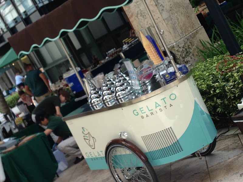 Glyk Gelato in Miami, specialty coffee cafe