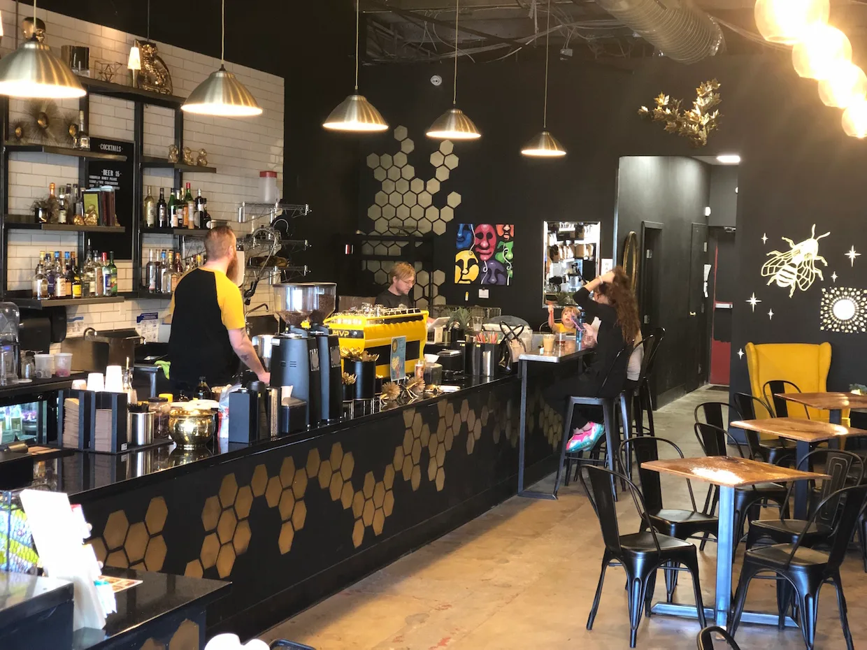Golden Boy Coffee & Cocktails in Denton — specialty coffee roaster