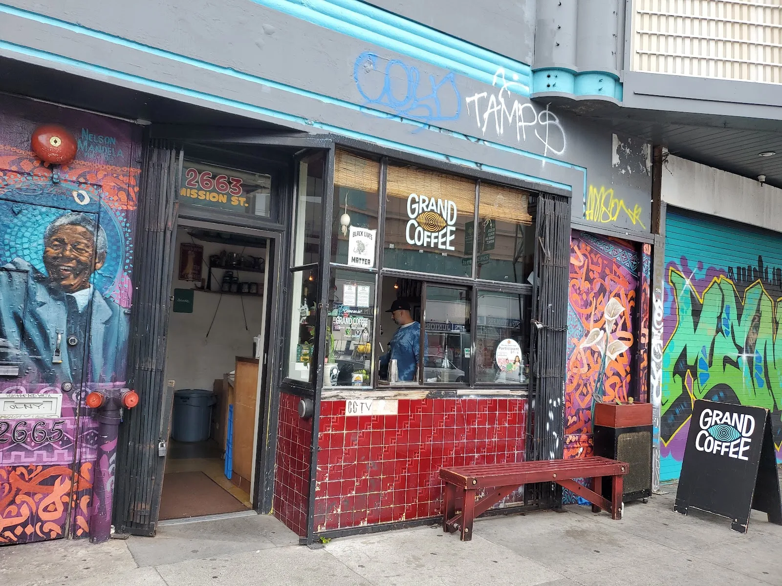 Grand Coffee in San Francisco, specialty coffee cafe