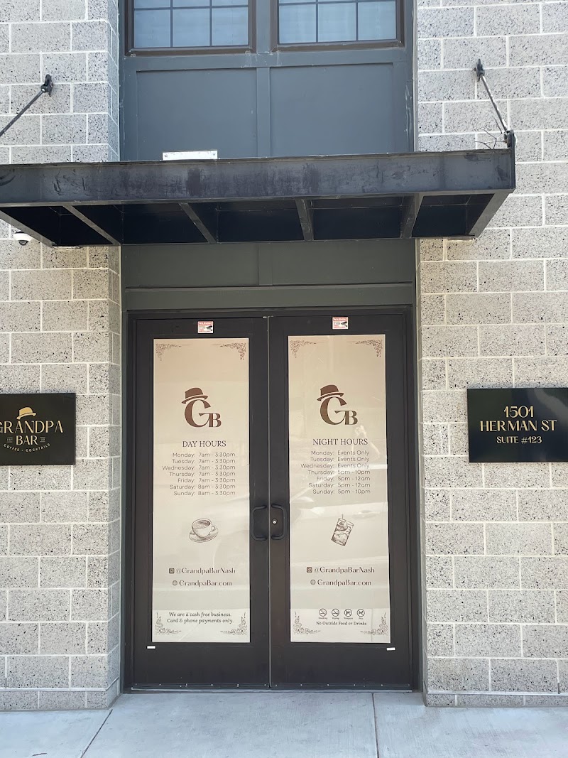 Grandpa Bar - Coffee & Cocktails in Nashville — specialty coffee cafe