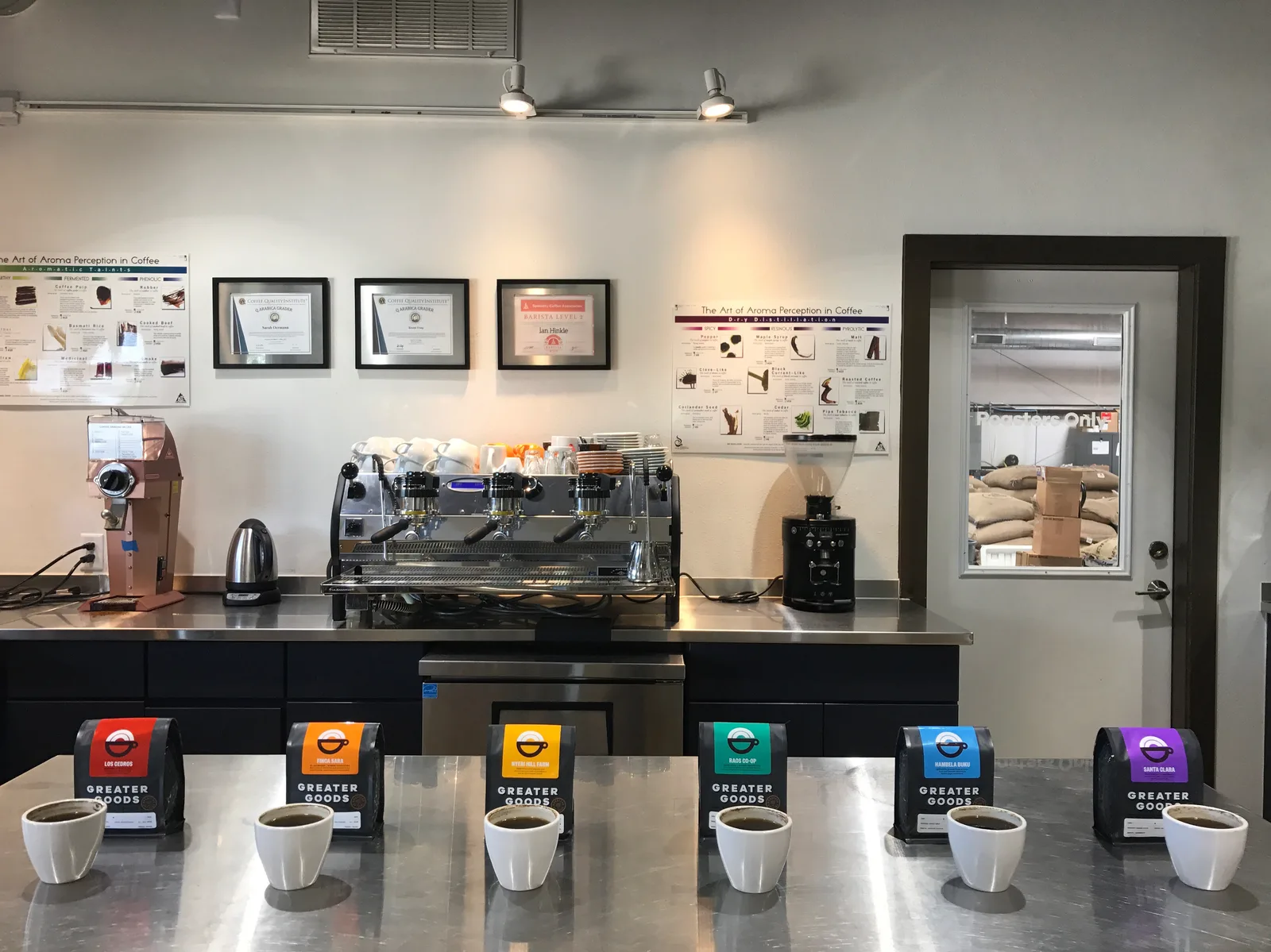 Greater Goods Roasting in Dripping Springs — specialty coffee roaster
