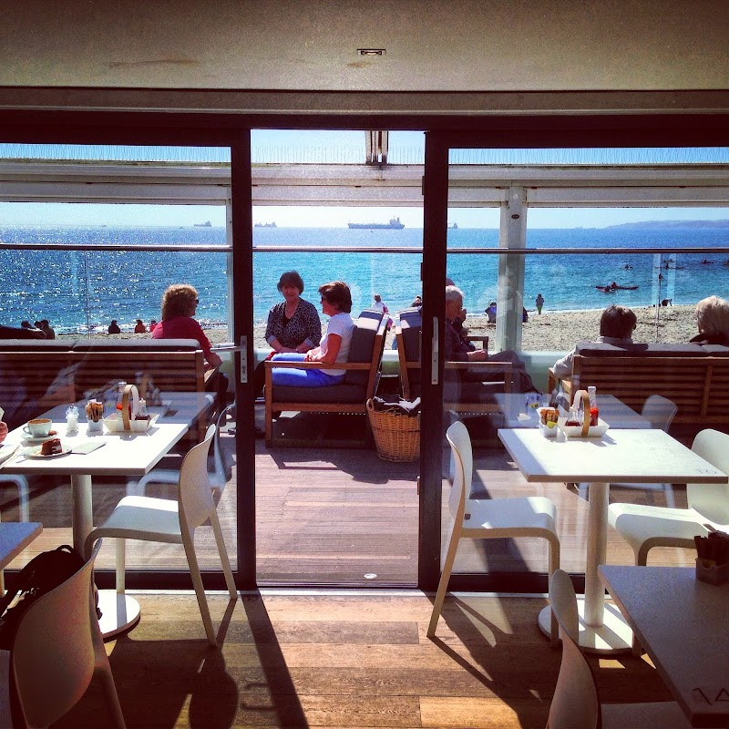 Gylly Beach Cafe in Falmouth — specialty coffee cafe