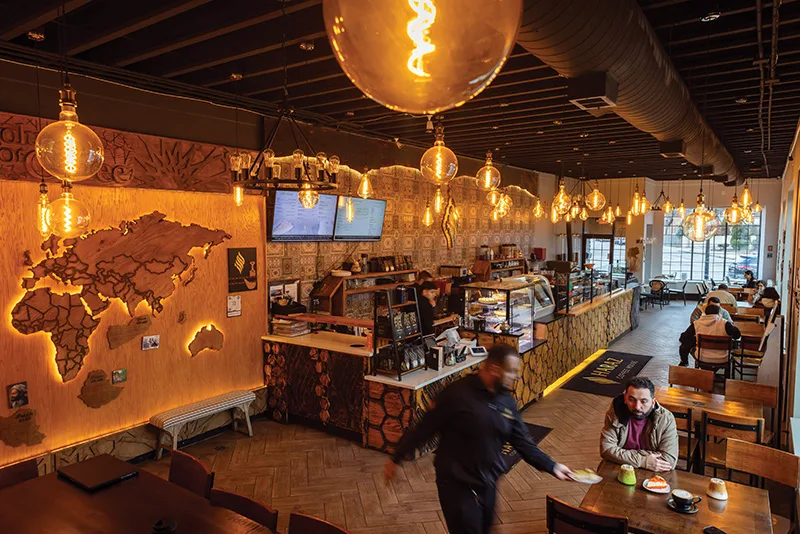 Haraz Coffee House in Detroit — specialty coffee roaster
