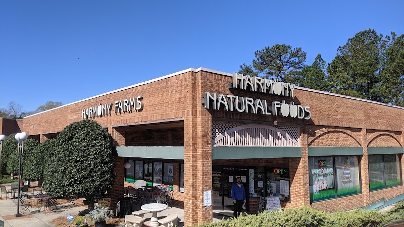 Harmony Farms Natural Foods in Raleigh, specialty coffee cafe