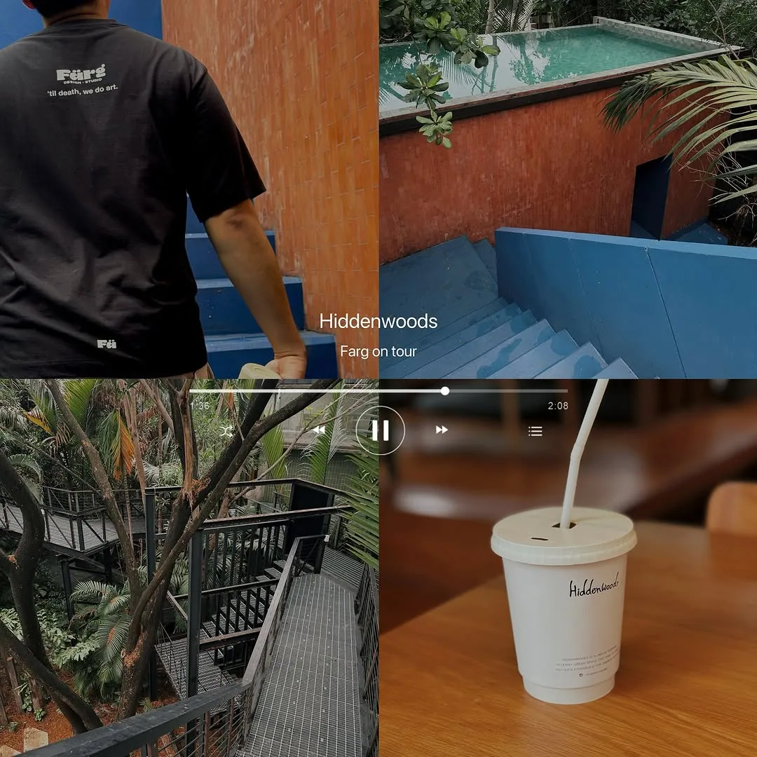 Hiddenwoods riverside cafe / e-scooter rental shop (via instagram)