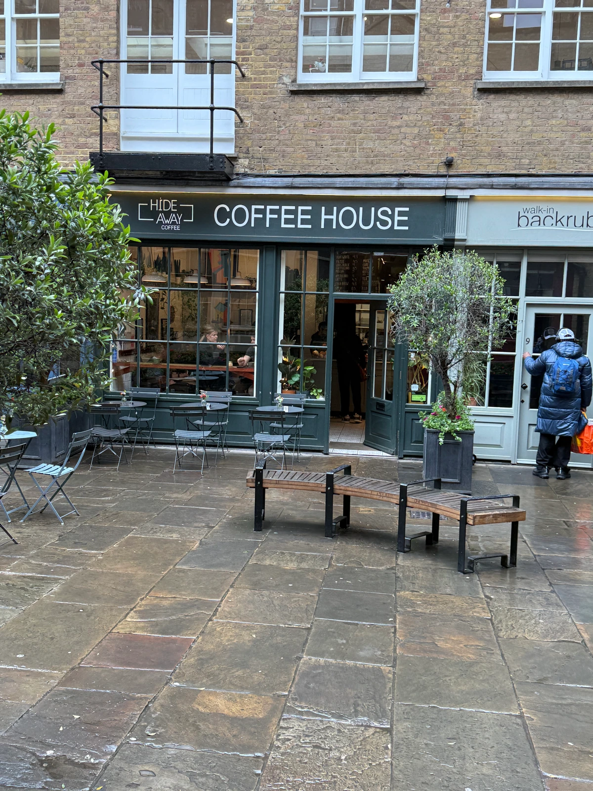 Hideaway Coffee House interior
