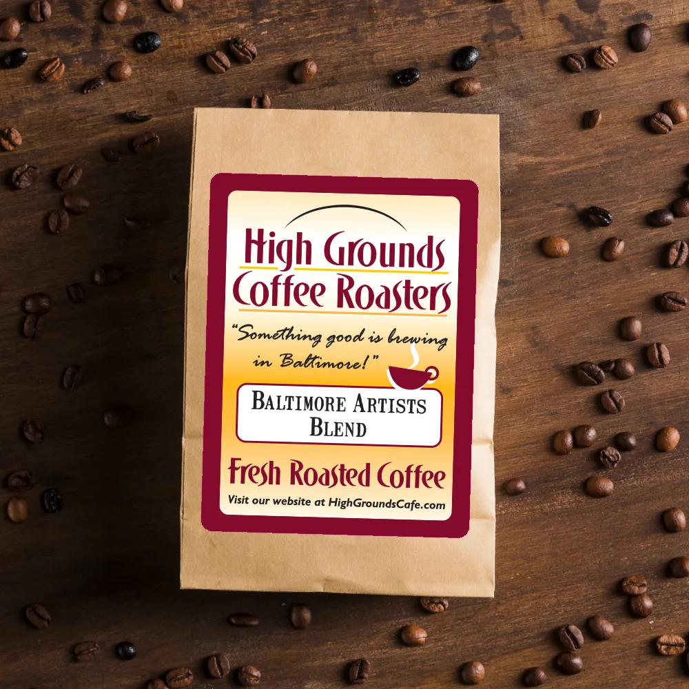 High Grounds Coffee Roasters and Books in Baltimore — specialty coffee roaster