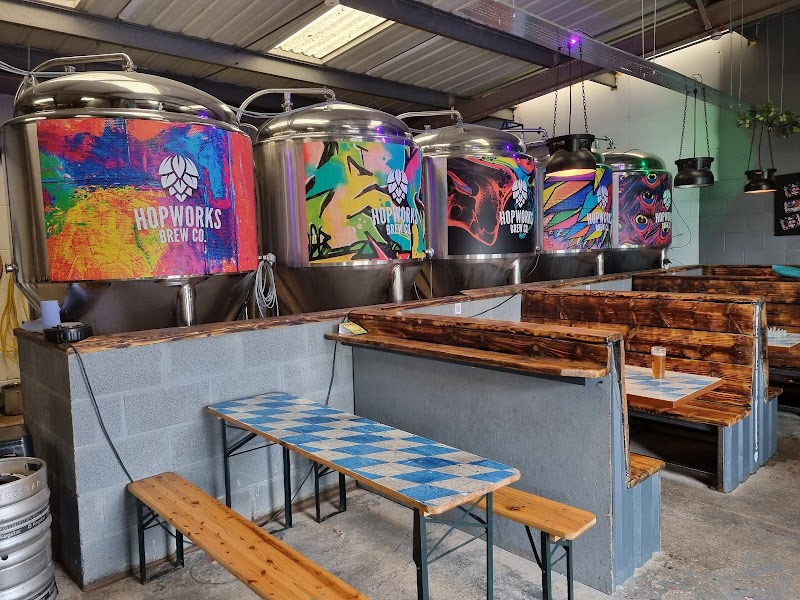 HOPWORKS BREW CO. in Chorley — specialty coffee cafe