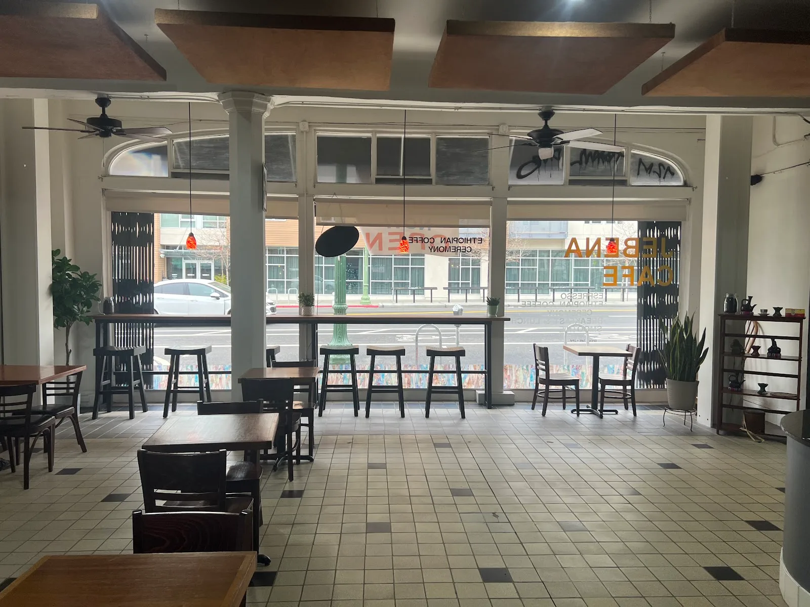 Jebena Cafe in San Francisco, specialty coffee cafe