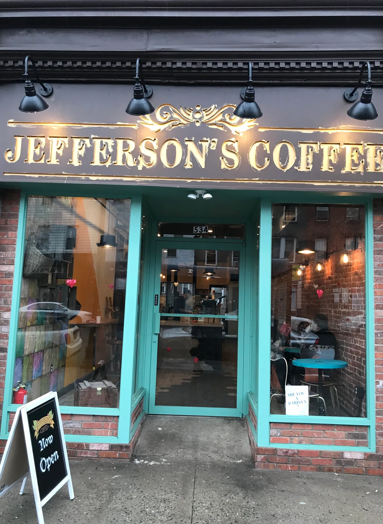 Jefferson's Coffee @ Madison in Jersey City — specialty coffee roaster
