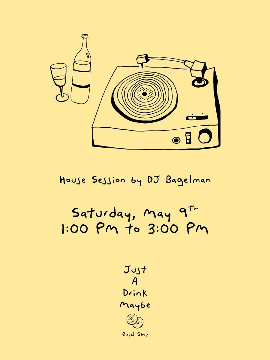 Just A Drink Maybe - Bagel Coffee Shop (via instagram)