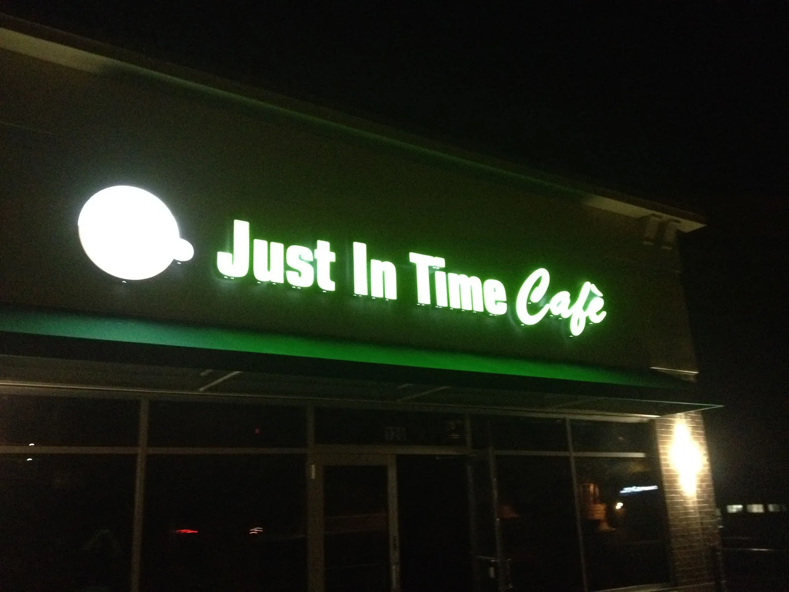 Just In Time Café in Boston, specialty coffee cafe
