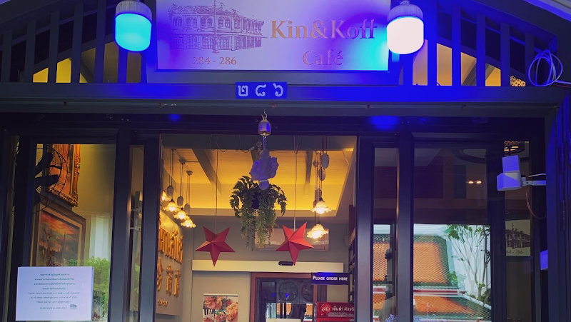 Kin & Koff Restaurant and Café in Bangkok, specialty coffee cafe