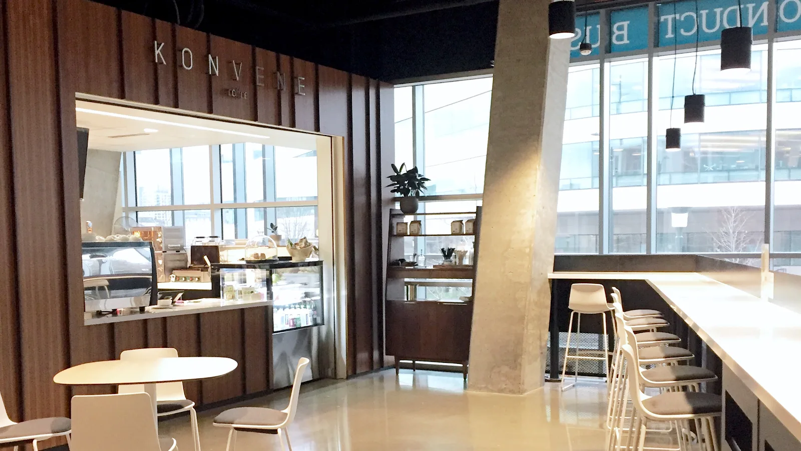 Konvene Coffee in Seattle, specialty coffee cafe