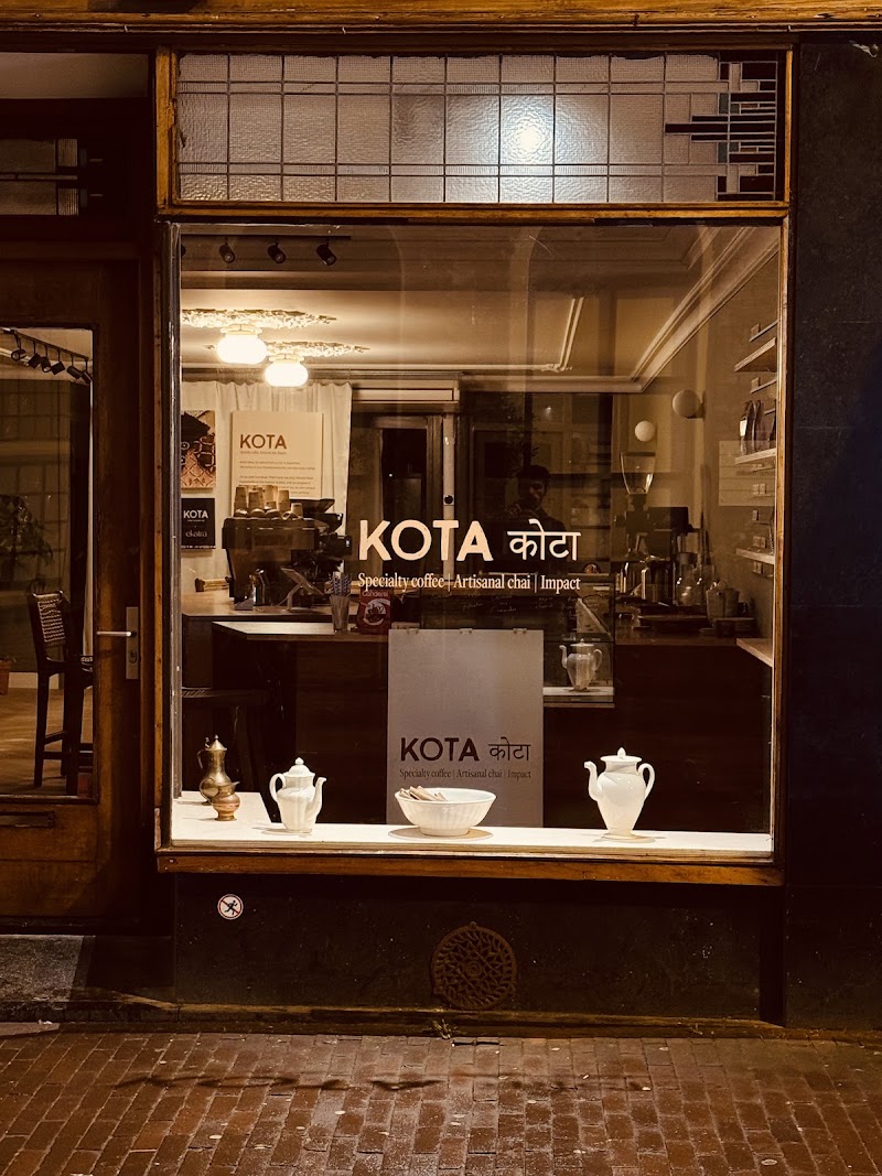 KOTA cafe in Amsterdam, specialty coffee cafe