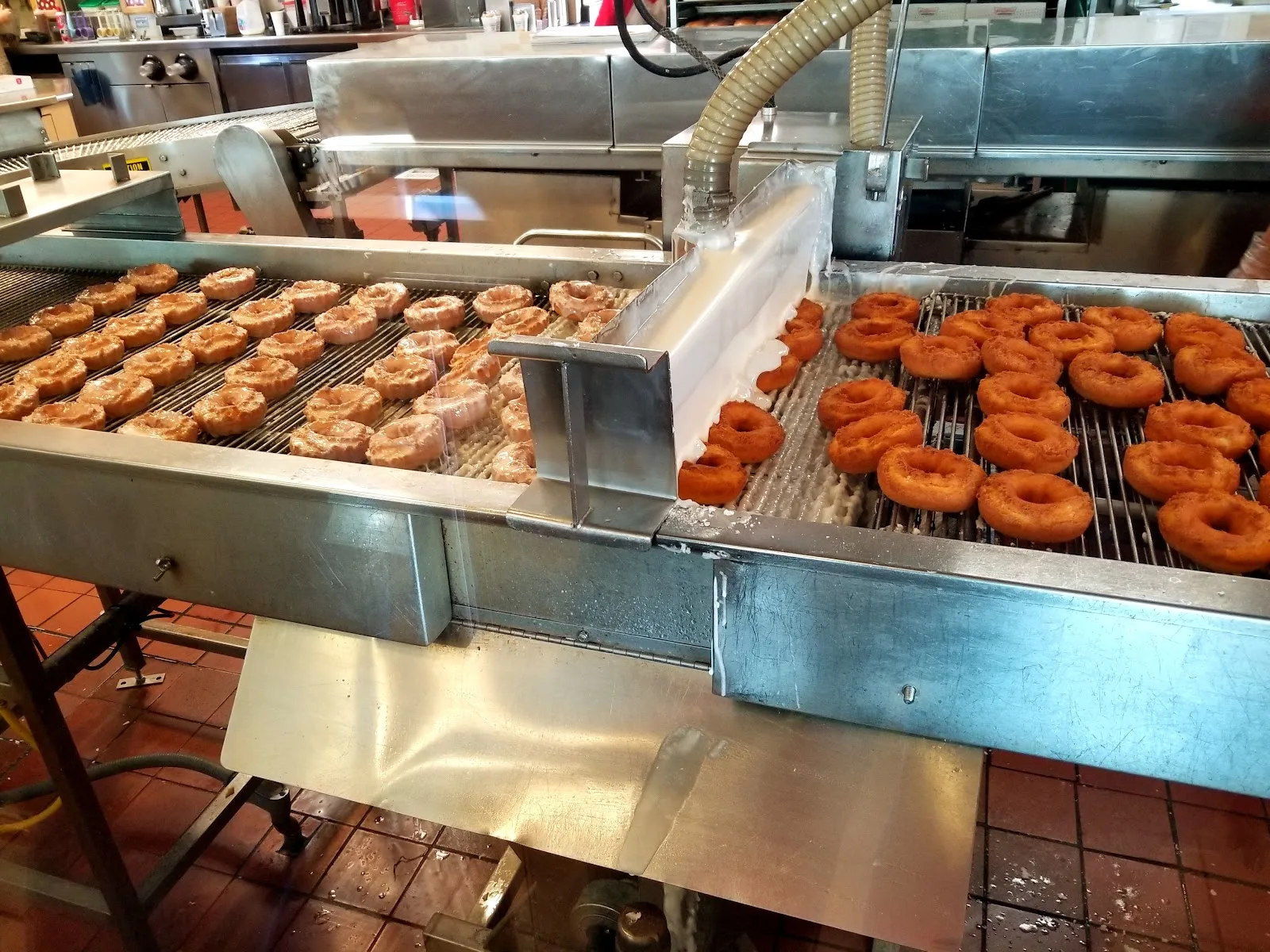 Krispy Kreme in Los Angeles, specialty coffee cafe