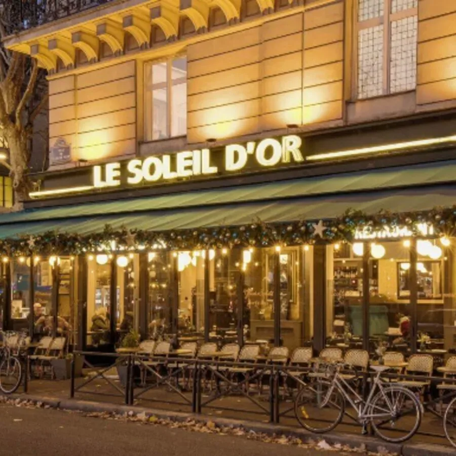 le soleil d'or café, paris
