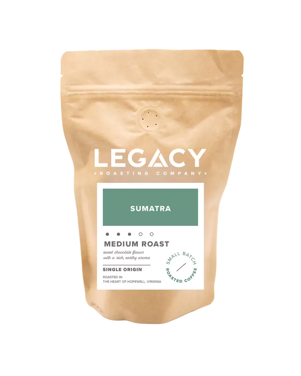 Legacy Roasting Company in Richmond — specialty coffee roaster