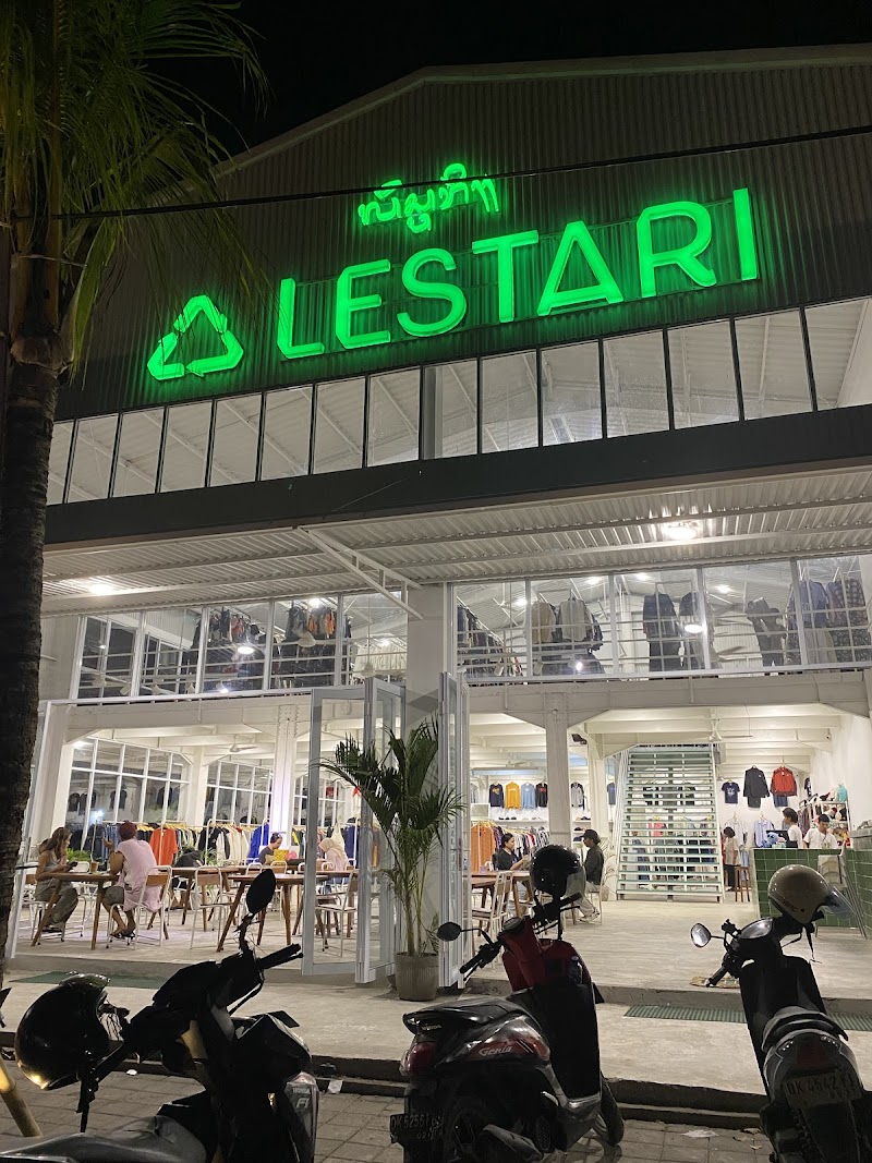 Lestari Thrift Shop & Cafe Bali in Denpasar, specialty coffee cafe