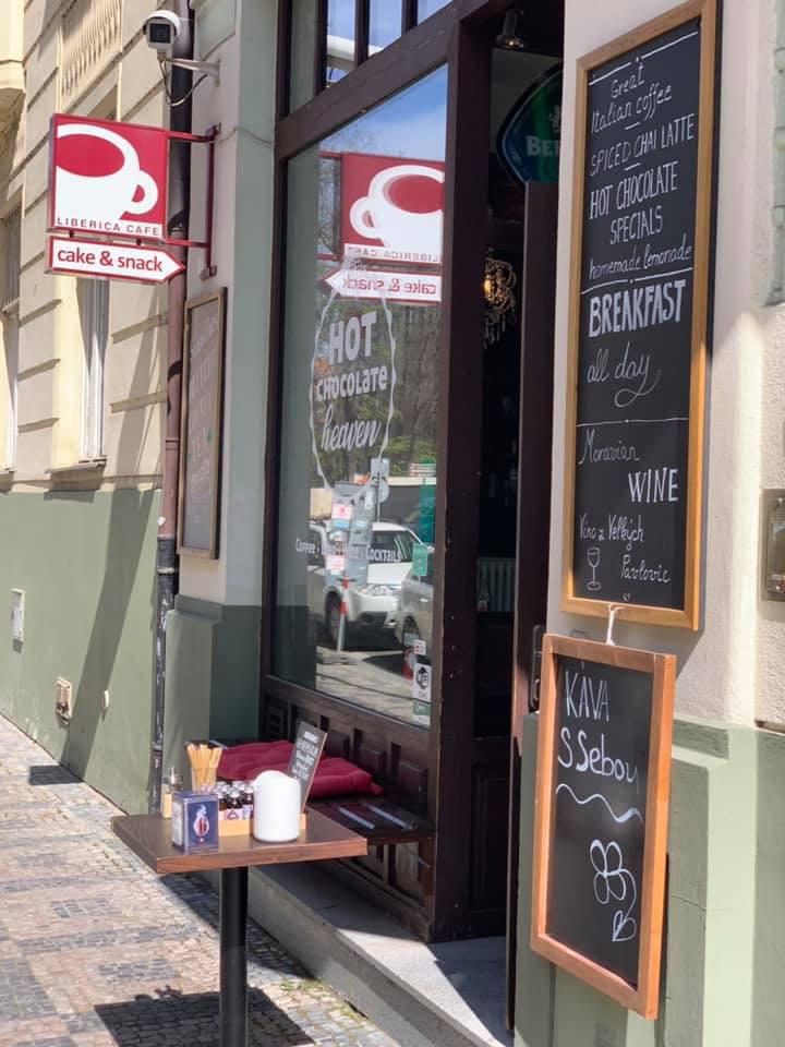 Liberica Cafe in Prague, specialty coffee cafe
