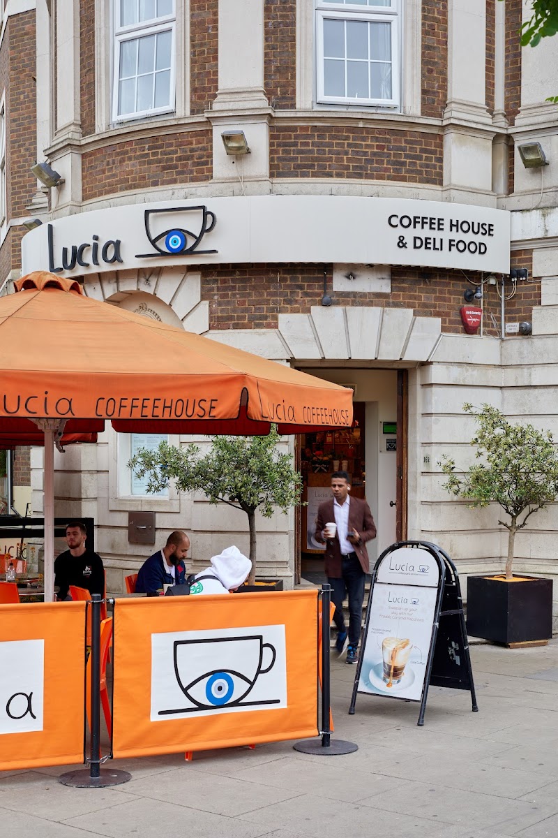 Lucia Coffeehouse & Deli Food in London, specialty coffee cafe