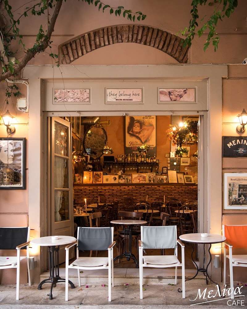 Melina Mercouri Café in Athens, specialty coffee cafe