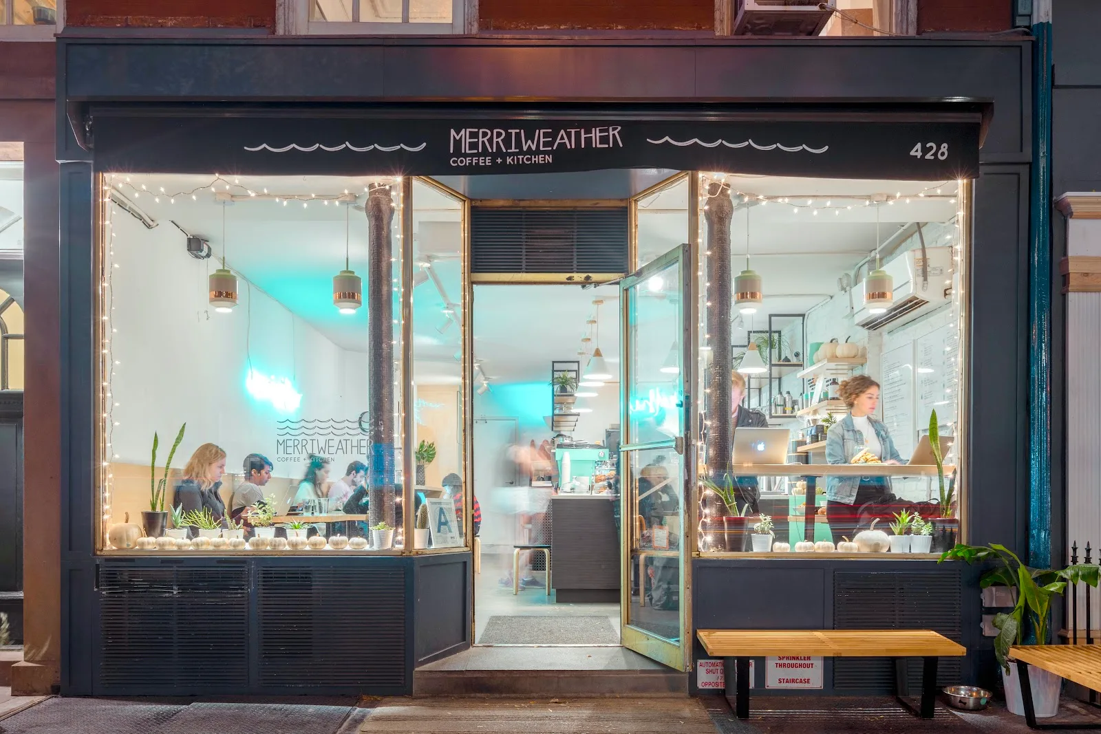 Merriweather Coffee + Kitchen in New York City, specialty coffee cafe