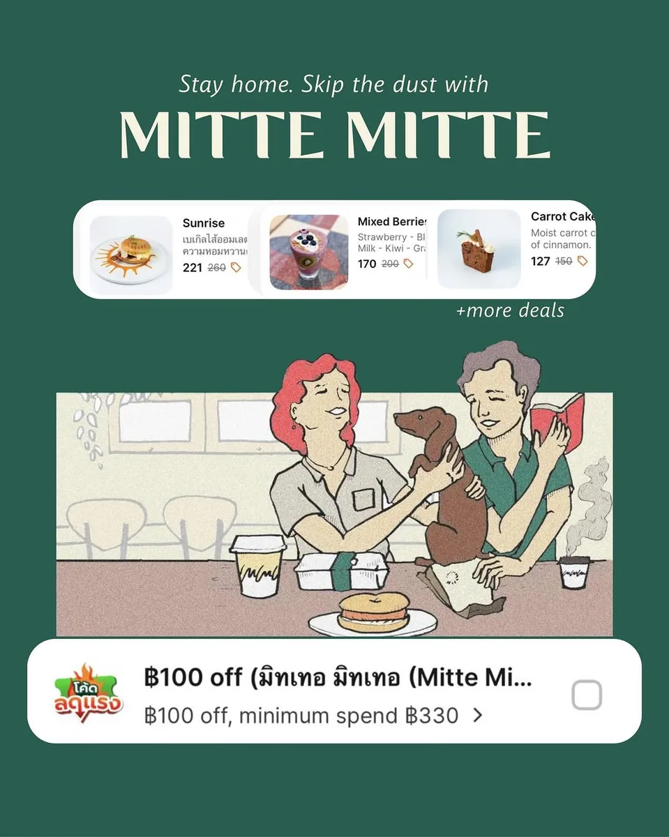 MITTE MITTE Chiangmai - Cafe & Brunch (via instagram)