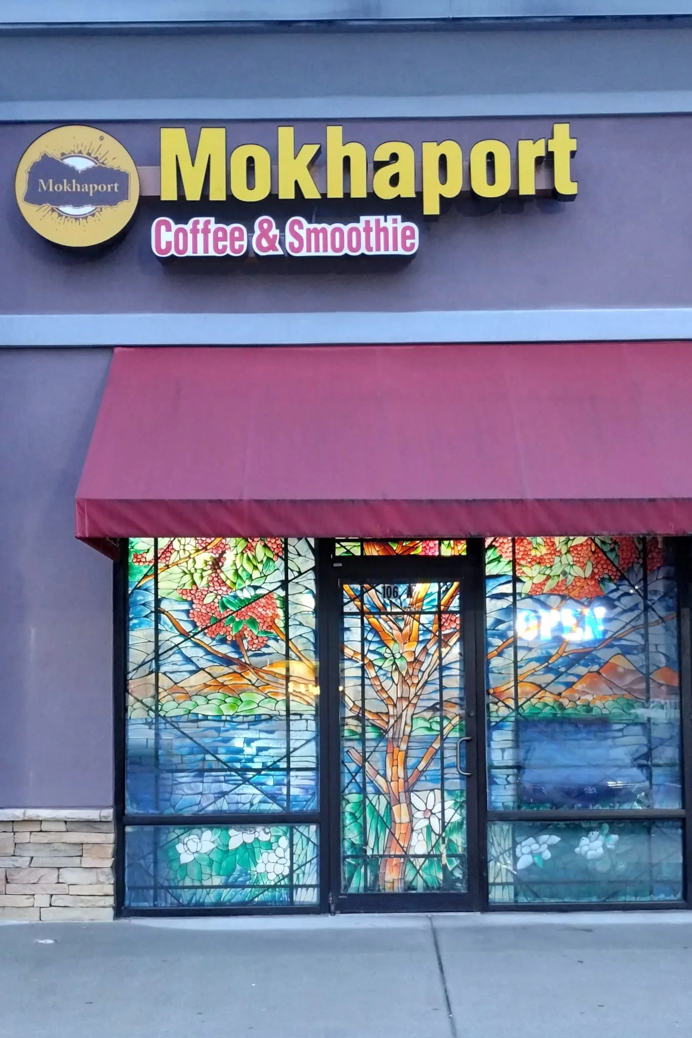Mokhaport in Atlanta, specialty coffee cafe