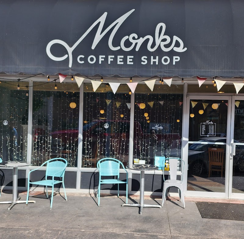 Monks Coffee Shop in Abilene — specialty coffee cafe