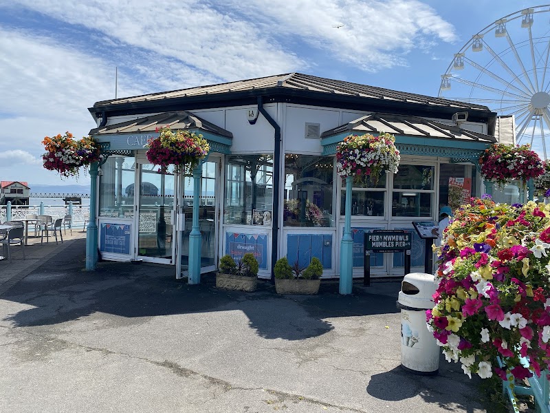 Mumbles Pier in Swansea — specialty coffee cafe