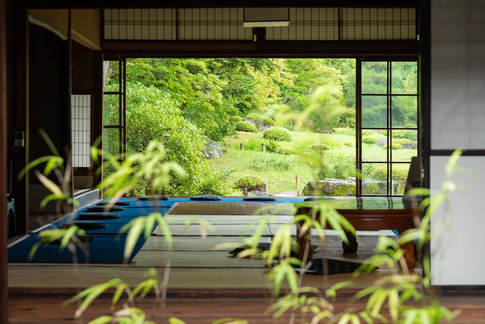 Murin-an Garden in Kyoto, specialty coffee cafe
